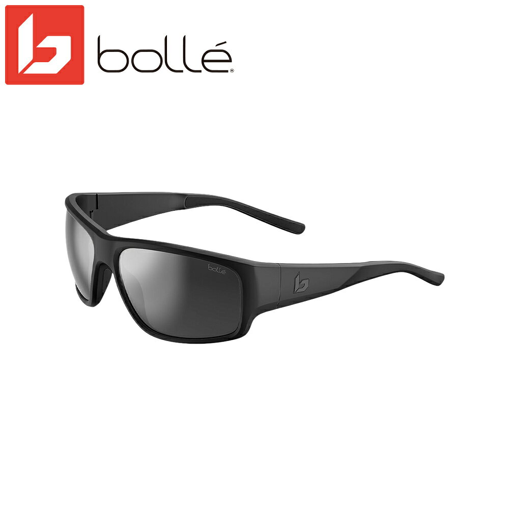 Bolle（ボレー）のSFINX（スフィンクス）BS064008は、アウトドアで求められる機能性と、日常にも取り入れやすいデザインを両立したサングラスです。 フレームカラーは、全体をブラックで統一したFull Black Matte レンズには、強い日差しに対応するTNS Cat.3を搭載しています。 顔を包み込むようなラップアラウンド形状とワイドテンプルを採用し、広い視野と高いカバー性を確保。 アウトドア、スポーツ、キャンプ、旅行、レジャーから普段使いまで、幅広いシーンで使用できます。 ■ 強い日差しに適したTNS Cat.3レンズ TNSはBolleの定番グレーベースレンズです。 レンズカテゴリーはCat.3。 景色が明るすぎる環境でも、快適な視界をサポートします。 ■ 自然な色合いを保ちやすいグレーベース TNSレンズのベースカラーにはグレーを採用。 景色本来の色味を大きく変えにくく、自然な見え方を保ちながら光量を抑えるのが特徴です。 特定の色を強く強調しないため、 ・アウトドア ・スポーツ ・キャンプ ・旅行 ・レジャー ・日常使い など、幅広い用途に取り入れやすいレンズです。 ■ 100％UVプロテクション TNSはBolleのSLF Superior Light Filterレンズ。 100％UVプロテクションを備え、屋外で紫外線から目を保護します。 強い日差しの中で長時間活動するアウトドアシーンにも適しています。 ■ 汗や水分でもズレにくいThermogrip SFINXのノーズパッドとテンプル部分にはThermogripを採用。 汗や水分に触れた状況でもグリップ力を発揮し、サングラスのズレを抑えます。 スポーツやアウトドアなど、身体を動かすシーンでも安定したフィット感をサポートします。 ■ 広い視界を確保するラップアラウンドデザイン SFINXは、顔を包み込むようなラップアラウンド形状とワイドテンプルを採用しています。 正面だけでなく横方向から入り込む光もカバーしながら、広い視野を確保。 スポーツサングラスらしい機能性と、日常にも合わせやすいデザインを両立しています。 ■ 傷・水・油汚れに配慮したレンズ SFINXのレンズには、耐傷コーティングと撥水・撥油性能を備えています。 水滴や皮脂などの汚れが付着しにくく、クリアな視界を維持しやすい仕様です。 ■ 軽量なナイロンフレーム フレームにはNylonを採用。 重量は約34gで、フィットサイズはLargeです。 軽さと高いカバー性を組み合わせ、長時間のアウトドアや普段使いにも取り入れやすい設計です。 こんな方におすすめ ・晴天時に使いやすいサングラスを探している方 ・強い日差しや眩しさを抑えたい方 ・自然な色合いで見えるレンズを好む方 ・スポーツやアウトドアで使用したい方 ・キャンプや旅行で使用したい方 ・ズレにくいサングラスを探している方 ・ブラック系のスポーツサングラスを探している方 ・シンプルで幅広いシーンに使えるサングラスを探している方 商品仕様 ブランド：Bolle / bolle / ボレー モデル：SFINX / スフィンクス 品番：BS064008 フレームカラー：Full Black Matte / フルブラックマット レンズ：TNS Cat.3 レンズテクノロジー：SLF Superior Light Filter レンズカテゴリー：Cat.3 可視光線透過率：10％ ベースカラー：Grey / グレー UVプロテクション：100％ フレーム素材：Nylon 重量：約34g フィット：Large 主な機能： TNS Cat.3レンズ、100％UVプロテクション、Thermogrip、耐傷コーティング、撥水・撥油コーティング、ラップアラウンドデザイン、ワイドテンプル