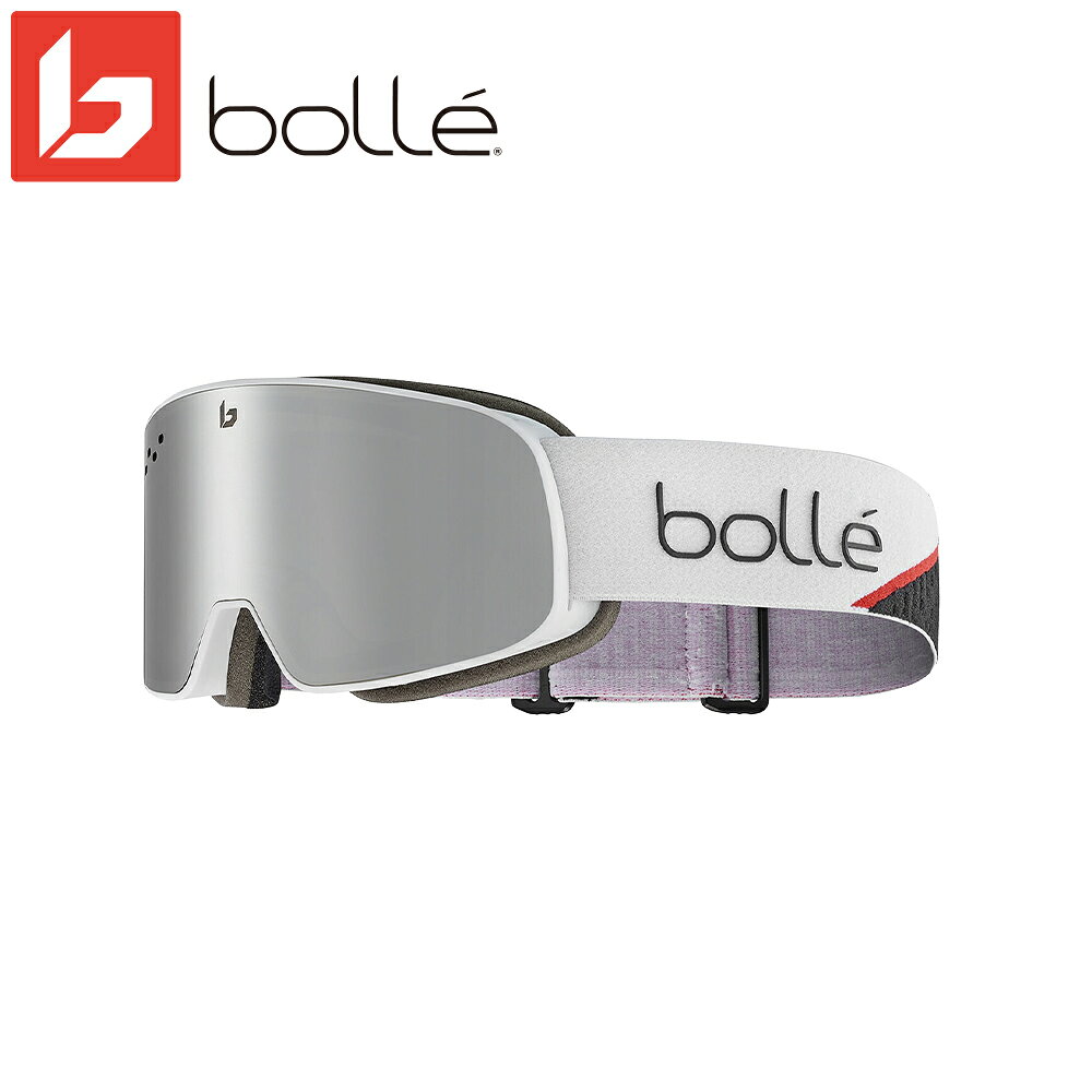 【 平面レンズ 】 ボレー スポーツ スキー ゴーグル メンズ レディース アウトドア 屋外 紫外線カット NEVADA bolle BG096002