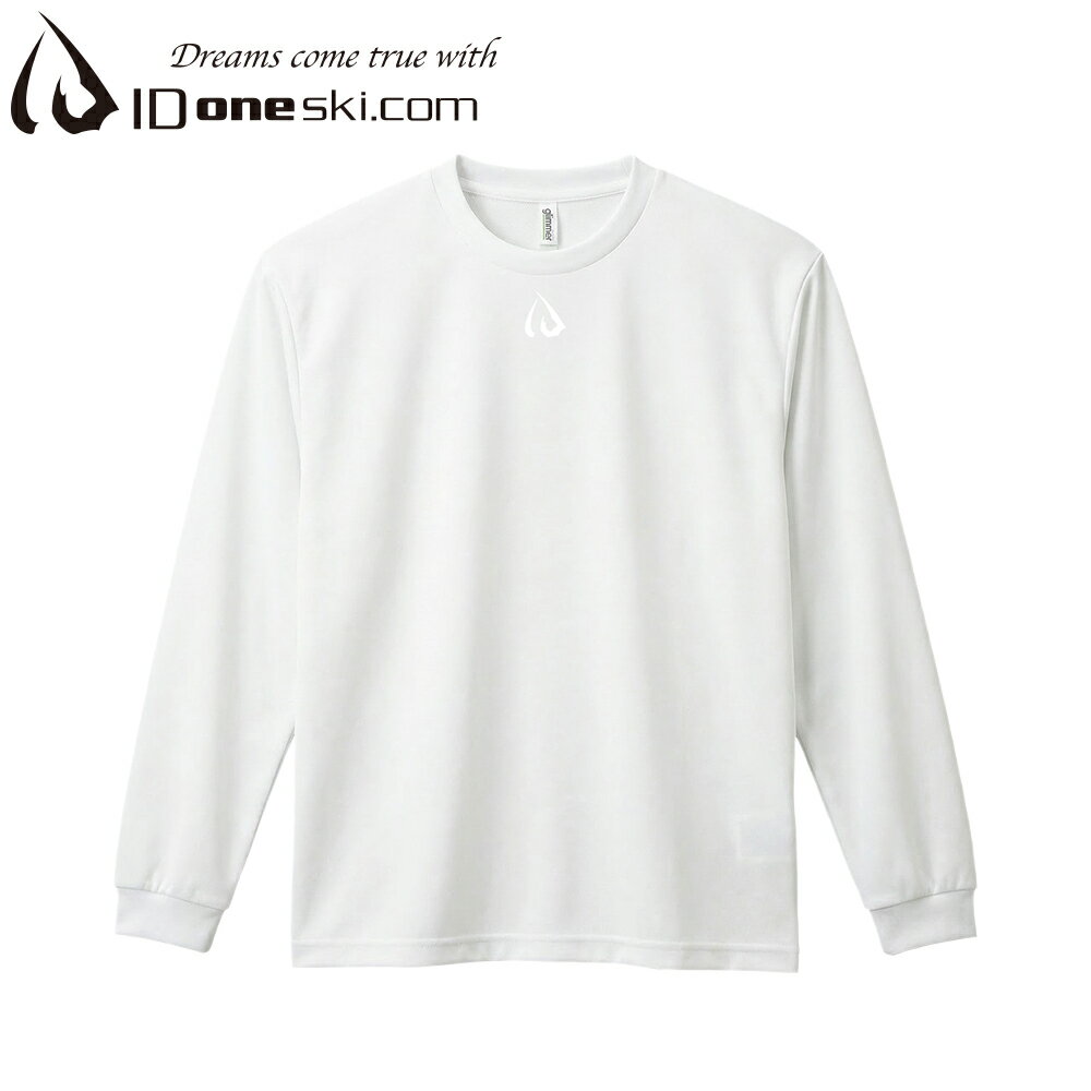Rakuten - ID one ドライロングTシャツ Dream WT/NV ホワイト ロング Tシャツ メンズ レディース