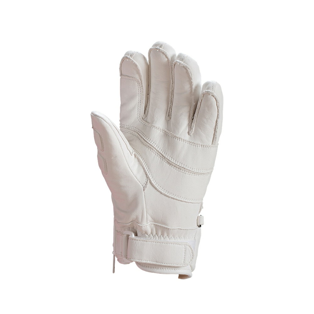 【 MADE IN JAPAN 】 トーバート スポーツ スキー グローブ 牛革 保温性 コンプ ホワイト / ブラック COMP TAUBERT 日本生産