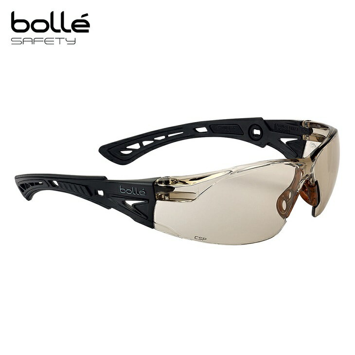 ボレー BSSI PSSRUSPC013B ラッシュ プラス CSPレンズ ブラックフレーム セーフティグラスBolle RUSH＋