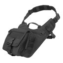 【アウトレット品】コンドル/CONDOR タクティカル EDC ショルダー バッグ ブラック 156