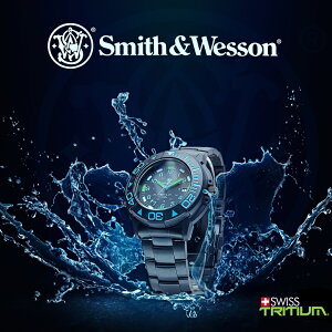 【特価】【正規品】スミス&ウェッソン/S&W DIVER ダイバー ウォッチ 発光トリチウム 腕時計 SW900BL【送料無料】