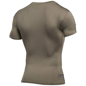 軍用 アンダーアーマー/Under Armour タクティカル コンプレッション Tシャツ フェデラルタン S ヒートギア HEAT GEAR【メール便配送可】