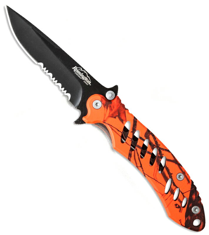 レミントン Remington スポーツマン F.A.S.T ラージフォルダー 折り畳み ナイフ イグニシア 半波刃 R19767【メール便配送可】