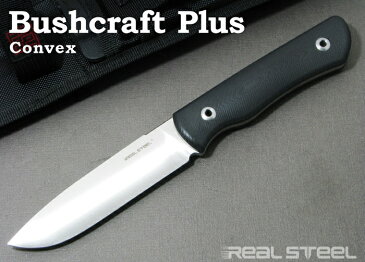 Real Steel/リアルスチール 3720 ブッシュクラフト プラス コンベックス シースナイフ,Real Steel Bushcraft Plus Convex【日本正規品】【送料無料】