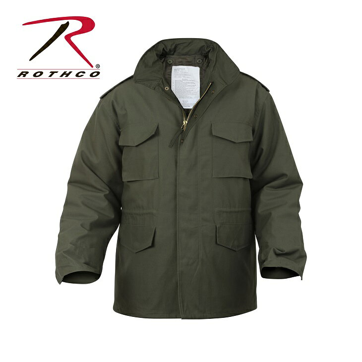 ロスコ/ROTHCO M-65 フィールド ジャケット OD XSサイズ 8238【送料無料】【日本正規品】 (サバゲー)