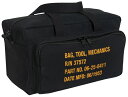 ●● ロスコ/ステンシル付き 9113 ブラック GIタイプ メカニック ツールバッグ Rothco G.I. Type Mechanics Tool Bag【日本正規品】【送料無料】