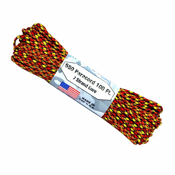 アトウッド ロープ マリーンズ 7Strand 550 パラシュートコード パラコード 30M ATWOOD ROPE MFG 耐加重250Kg キャンプなどに【1コまでメール便/4コまでレターパック便配送可】 (サバゲー)