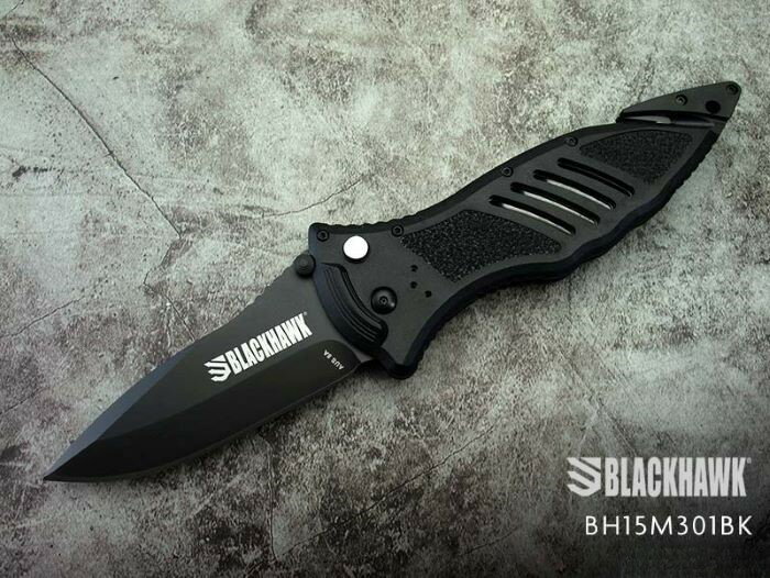 ●● ブラックホーク BH15M301BK CQD フォルダー 直刃 Large Folding Knife BLACKHAWK (サバゲー)のサムネイル