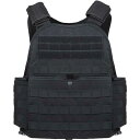 ●● ロスコ ブラック 8922 タクティカルギア MOLLE モジュラー プレートキャリア ベスト ROTHCO【日本正規品】