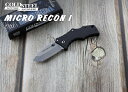 ● コールドスチール 27DT マイクロリーコン1 Tポイント,折り畳みナイフ ミニナイフ,COLD STEEL Micro Recon 1 Tanto Point