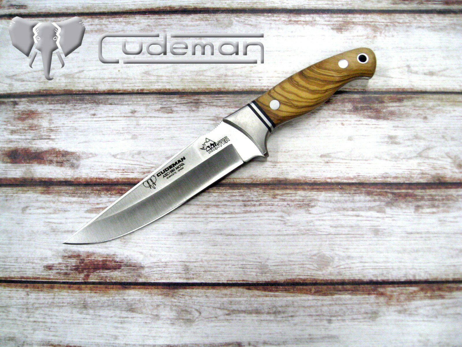 クードマン CUD158L ブッシュクラフト ナイフ BOHLER N690鋼/オリーブウッドハンドル アウトドア,Cudeman BUSHCRAFT Knife●●