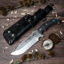 ●● クードマン CUD155M エントリエラス サバイバル ナイフ キット BOHLER N695鋼/マイカルタハンドル アウトドア,Cudeman Survival Knife kit