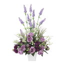 光触媒 造花 おしゃれ 観葉植物 花 インテリアグリーン ギフト ラベンダー フェイクグリーン 母の日 アートフラワー パープル アーティフィシャルフラワー フ...