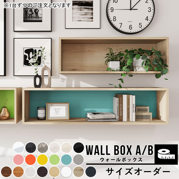 楽天市場】ウォールシェルフ（カラーマルチカラー）（本棚・ラック