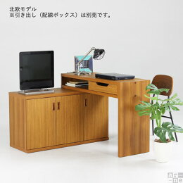 パソコンデスク木製テレビボード伸縮扉付きデスクL字型ラック付きデスクハイタイプ幅180cm完成品角日本製北欧シンプル本棚a4モダン収納PCデスク扉薄型L型リビングおしゃれ机コーナー白プリンタ台約奥行40cm約高さ80cm送料無料