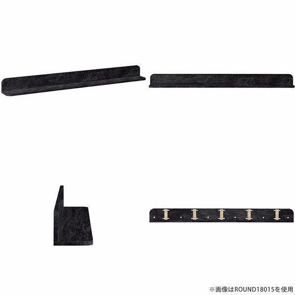 収納棚 壁掛け 棚 石膏ボード 洗面所 壁掛け棚 本棚 ウォールシェルフ 賃貸取り付け ピン取付け ウォールラック 大理石風 DIY 壁につける棚 ラック 壁掛けラック ストーン調 賃貸 壁面収納 壁 ピン取り付け おしゃれ ディスプレイラック 玄関 【幅175cm奥行15cm角丸】 △ [3]