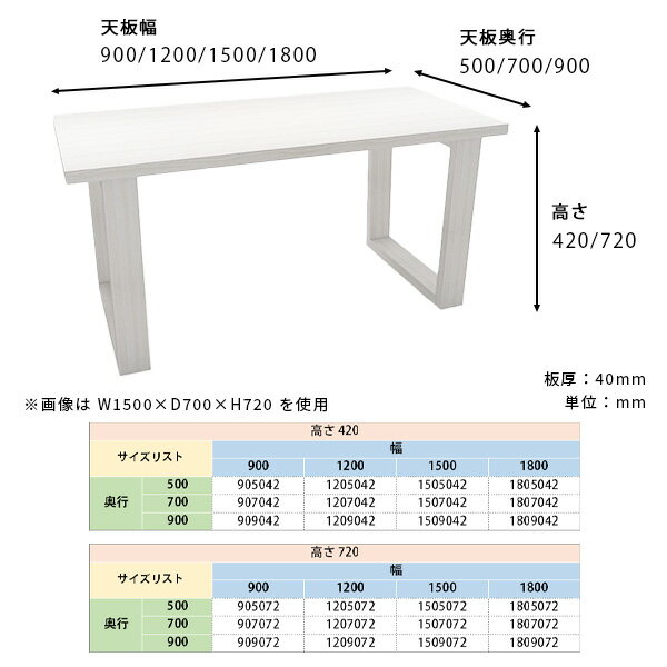 パソコンデスク 大きい シンプルデスク オフィ...の紹介画像3