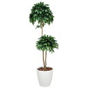 造花 フェイクグリーン 消臭 インテリア 人工観葉植物 ベンジャミン ダブル 光触媒 高さ180cm 大型 グリーン 観葉植物 植物 防汚 光触媒観葉植物 抗菌...