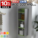 スリムウォールシェルフ ディスプレイラック 壁掛けラック 収納棚 すきま収納 壁面収納 北欧 モダン オフィス キッチン収納 リビング ダイニング 飾り棚 オー...