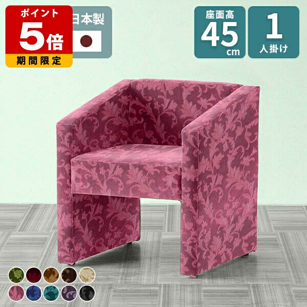ソファ 1人掛け ひとりがけ 一人用 ロビーチェア おしゃれ 肘あり 待合室 ダイニングチェア 1人 一人掛け 椅子 ダイニングソファ 1人掛けソファ 病院 シングルソファ 高さ45 コンパクトソファ 1人用 ベンチ ソファー 応接イス チェア パーソナルソファ 座面高45cm いす □
