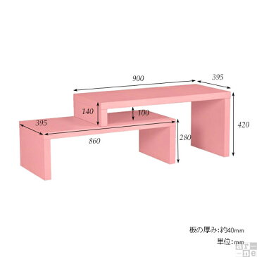 ローテーブル 北欧 おしゃれ 一人暮らし 幅90cm ピンク ラック 棚 コーナー テレビ台 伸縮 かわいい 完成品 ローボード 壁寄せ コンパクト 小さい 省スペース 伸縮パステル パステルカラー 32インチ 32型 国産 テレビラック テレビボード 伸縮テレビ台 TV台 薄型