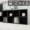 本棚 絵本棚 横置き 横長 棚 リビング収納 ロータイプ 完成品 ブックシェルフ 文庫本 シンプル A4 オープンラック 2段 ディスプレイラック 低め カラー...