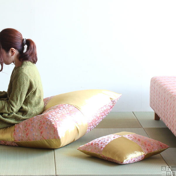 クッションカバー おしゃれ 高級感 45×45cm ゴールド 45cm 日本製 柄 クッションカ...