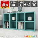 本棚 ラック 背の低い ロータイプ 完成品 低い 絵本 マンガ 可動棚 収納 オープンラック 2段 ディスプレイラック 低め カラーボックス 棚 キッズスペース...