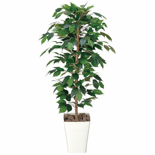 乐天商城 - 人工観葉植物 光触媒 観葉植物 植物 インテリア 観賞 人工植物 フィカスベンジャミン 高さ120cm アートグリーン フェイクグリーン 光の楽園 人工樹木 造花 消臭 抗菌 防汚 ホルムアルデヒド 分解 空気浄化 フェイク グリーン 人口植物 緑 インテリアグリーン