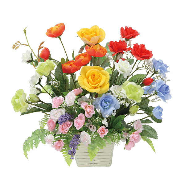 観葉植物 造花 光触媒 アートフラワー フェイク フラワー 人工植物 おしゃれ 玄関 リビング バラ テーブル