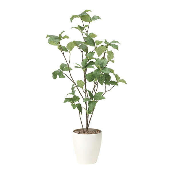 人工観葉植物 光触媒 観葉植物 フェイクグリーン インテリア 人工植物 高さ90cm サラサドウダン 消臭 ..