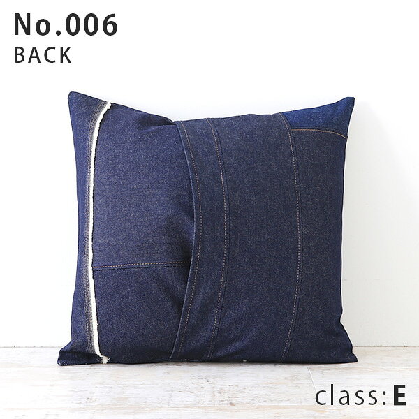 クッション パッチワーク おしゃれ ハンドメイド 1点もの 手作り 北欧 日本製 インテリア ヴィンテージ interior cushion patchwork Eクラス 【No.006】 》 [2]