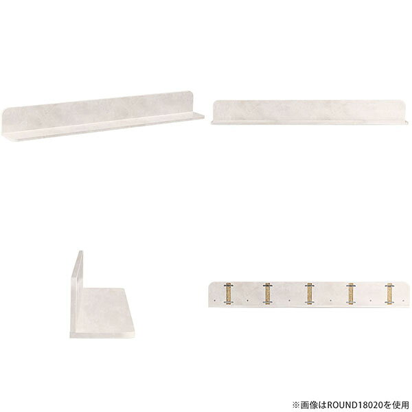 壁掛け 本棚 リビング壁面収納 ディスプレイ 棚 ラック 飾り棚 L字 シェルフ 北欧 完成品 ブックラック 和 ロビー カフェ 壁掛けシェルフ ウォールラック ウォールシェルフ 石膏ボード アンティーク ディスプレイラック リビング 玄関 【幅165cm奥行20cm/round】 △ [3]