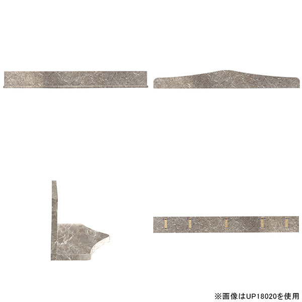 ウォールラック 壁掛け シェルフ ラック 飾り棚 棚 収納 本棚 壁 キッチン トイレ 壁掛けシェルフ ウォールシェルフ 和 大理石風 グレー モダン 賃貸 取り付け 石膏ボード マガジンラック 壁掛けラック リビング L字 洗面所 日本製 【幅180cm奥行20cm/up】 △