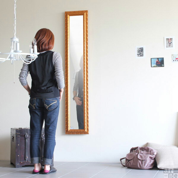 鏡 ミラー 全身鏡 姿見 壁掛け ウォールミラ...の紹介画像3