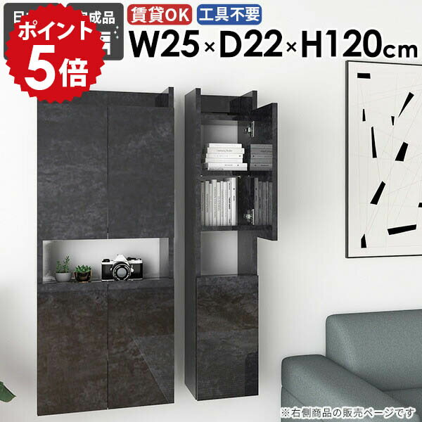 スリムラック スリムシェルフ 洗面所収納 完成品 省スペース カフェ モダン 隠す収納 リビング おしゃれ 北欧 収納棚 ダイニング すきま収納 浮かせる収納 オフィス 壁面収納 石膏ボード キッチン 玄関 幅25cm 奥行き22cm MiraiウォールラックスキマDX 2520120 BlackPearl ★