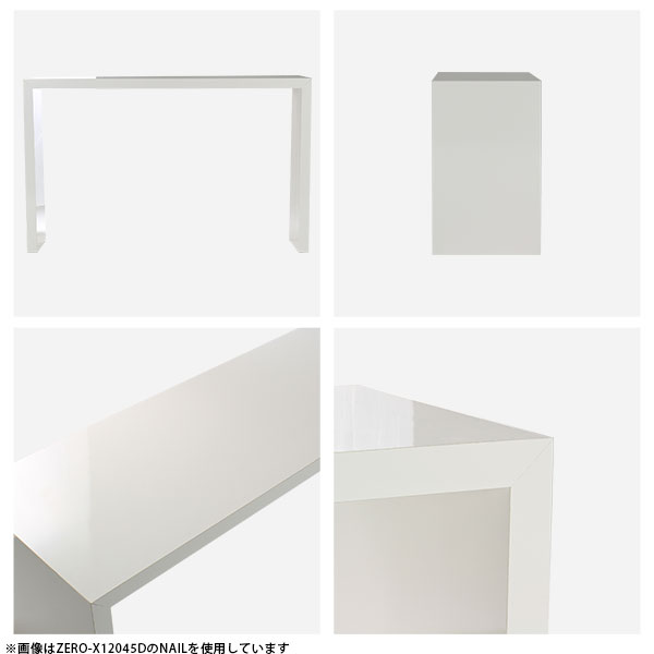 ダイニングテーブル 白 ホワイト 机 鏡面 4...の紹介画像3
