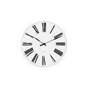 【国内正規品】アルネヤコブセン 壁掛け時計 ローマン ホワイト 160mm ウォールクロック / ARNEJACOBSEN Wall Clock ROMAN 1...