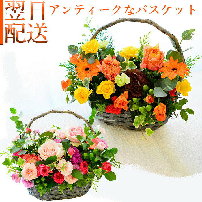 母の日 花 フラワーアレンジメント 生花 ギフト 誕生日 御祝 バスケット アンティークバスケット かご花 アレンジメント 送料無料 プレゼント アレンジ 展示会 受付 記念日 フラワー ギフト 花束 ガーデン 送別 新築 ウエディング おしゃれ 出産 お祝い a ng お花