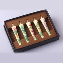 ちび絵ろうそく 7cm 5本入り / チューリップ すずらん ハス ひまわり ラベンダー 手描き 越後 新潟県 蝋燭 和柄 絵ろうそく 小池ろうそく店 メール便