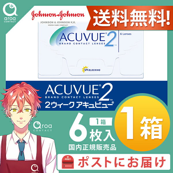 2ウィークアキュビュー 2ウィーク 6枚×1箱 ジョンソンエンドジョンソン J&J 使い捨て ポスト投函商品 送料無料 aroa-10000033 aroa(アロア) 楽天市場店 サンプル画像2