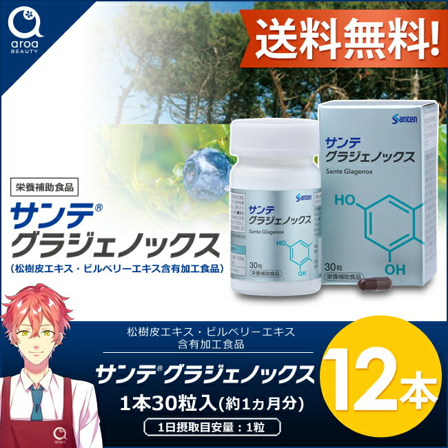 サンテグラジェノックス【参天製薬】30粒入り12本(1日1粒/360日分)送料無料
