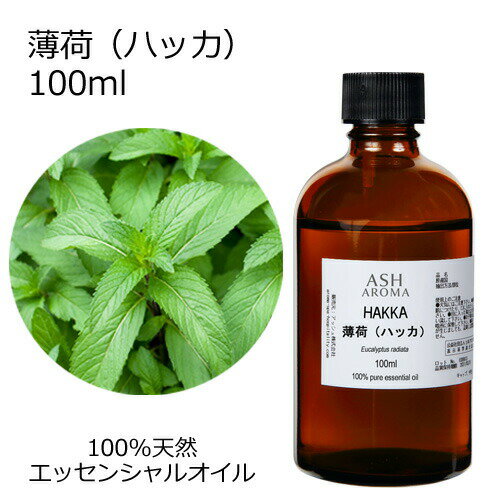 薄荷 ハッカ 100ml エッセンシャルオイル アロマオイル 精油 アロマ 和種薄荷 和ハッカ ハッカ油