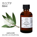 カユプテ 50ml アロマオイル エッセンシャルオイル 精油 天然100% 植物由来 高品質 AEAJ認定 ウッド系 アロマテラピー アロママッサージ アロマバ...