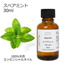 【最大500円OFFクーポンあり!5/23(金)20時〜】 スペアミント 30ml アロマオイル エッセンシャルオイル 精油 天然100% 植物由来 高品質 A...
