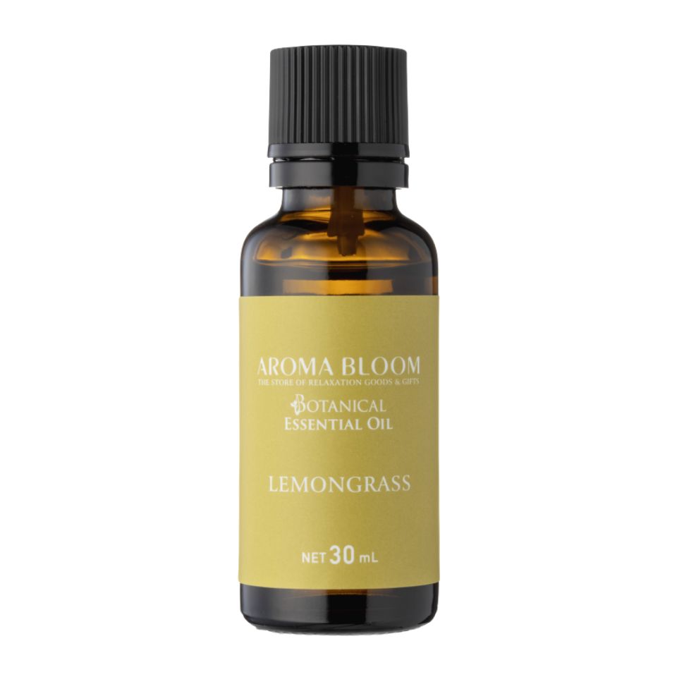 ボタニカル エッセンシャルオイル 【 レモングラス 】30mL　アロマブルーム アロマオイル 精油 天然 虫対策 アロマ Aroma Bloom AEAJのサムネイル