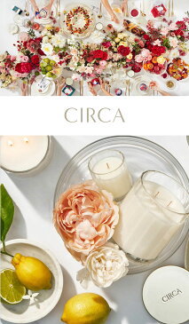 CIRCA アロマ キャンドル 香り 【 CIRCA キャンドル 】サーカ Sサイズ ミニ ナチュラル 天然 ソイ ワックス ろうそく 蓋つき 人気 リラックス 癒し フレグランス インテリア オーストラリア プレゼント ギフト