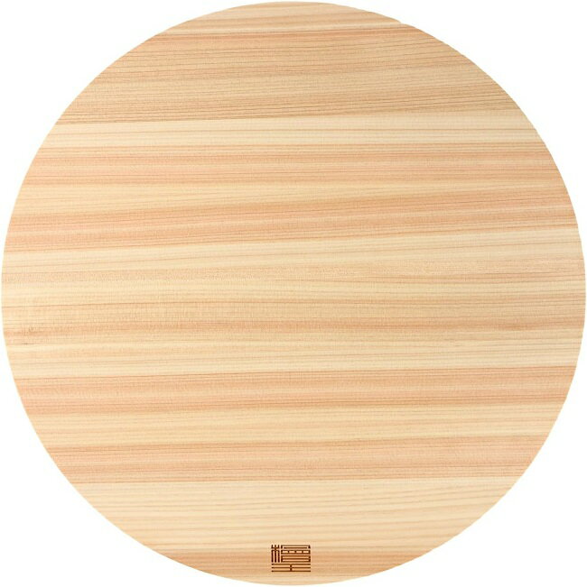 【檜王】 日本製 ひのき 丸型 まな板 大 直径35×2cm 木製 まないた 俎板 ヒノキ 檜木